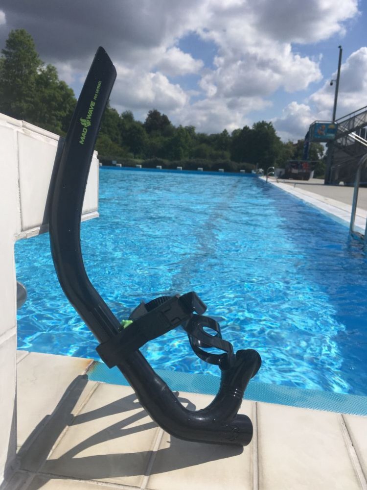 Mad Wave Pro Snorkel Black