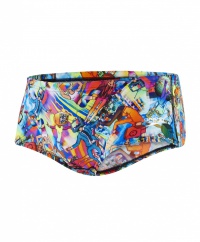 Speedo Glow Ball 14cm Allover Brief Junior Pink/Spearmint/Bondi Speedo Glow Ball 14cm Allover Brief Junior Pink/Spearmint/Bondi