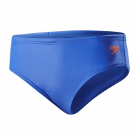 Speedo Essential Boys Logo Brief Amparo Blue/Fluo Orange Speedo Essential Boys Logo Brief Amparo Blue/Fluo Orange