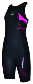 Maillots de bain compétition femme Aqua Sphere Energize Speed Suit Lady Black/Pink