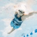 Maillots de bain compétition femme Finis Rival Open Back Kneeskin Navy/Aqua