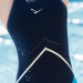 Maillots de bain compétition femme Finis Rival Open Back Kneeskin Navy/Aqua