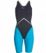 Maillots de bain compétition femme Finis Rival Open Back Kneeskin Navy/Aqua