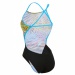 Maillots de bain femme Michael Phelps Snake Open Back Multicolor/Black