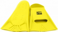 Palmes de natation BornToSwim Junior Short Fins Yellow