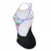 Maillots de bain femme Michael Phelps Riviera Open Back Multicolor/Black