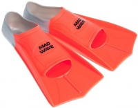 Palmes de natation Mad Wave Short Training Fins Orange Palmes de natation Mad Wave Short Training Fins Orange