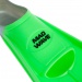 Palmes de natation Mad Wave Short Training Fins Green