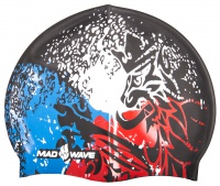 Bonnet de bain Mad Wave Czech Silicone