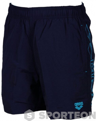 Arena Fundamentals Embroidery Boxer Junior Navy/Turquoise