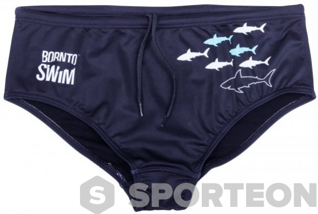 Maillots de bain homme BornToSwim Sharks Brief Black