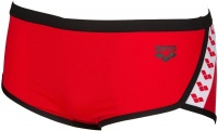 Arena Team Stripe Low Waist Short Red/Black