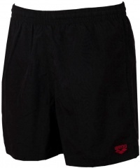 Arena Fundamentals Sides Vent Boxer Black/Shiny Red