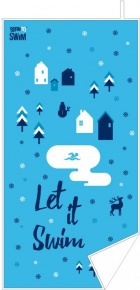 BornToSwim Let It Swim Towel