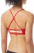 Maillots de bain femme Tyr Solid Trinity Top Red