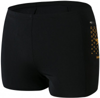 Maillots de bain homme Speedo Pocket Aquashort Black/Mango