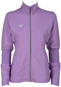 Sweatshirt pour femmes Arena W F/Z Jacket Rib Insert Lilac Sweatshirt pour femmes Arena W F/Z Jacket Rib Insert Lilac