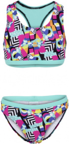 Aquafeel Psychedelic Racerback Girls Multi