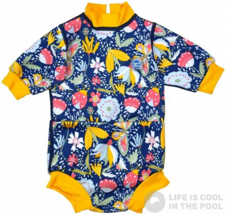 Maillots de bain bebe Splash About Happy Nappy Wetsuit Garden Delight