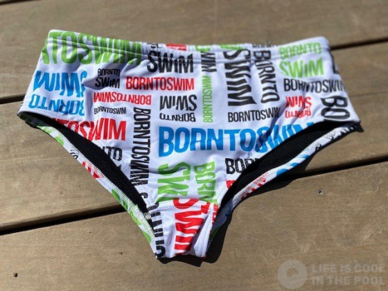 Maillots de bain homme BornToSwim Logo Brief White