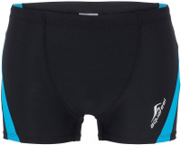 Maillots de bain homme Aquafeel Short Black/Light Blue