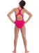 Maillots de bain femme Speedo ECO Endurance+ Medalist Girl Electric Pink