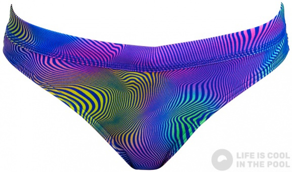 Bas de bikini pour femmes Funkita Screen Time Sports Brief