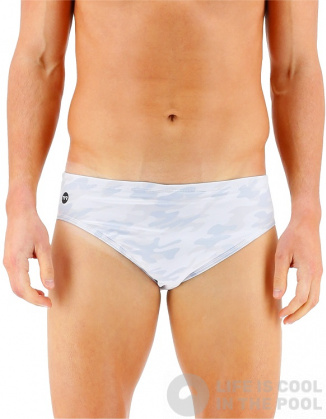 Maillots de bain femme Tyr Whiteout Camo Racer White