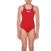 Maillots de bain fille Arena Solid Swim Pro junior red