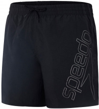 Speedo Boom Logo 16 Watershort Black/Metalic Grey