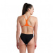 Arena Crazy Swimsuit Booster Back Black/Mango/Multi