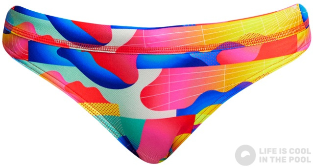 Bas de bikini pour femmes Funkita Radar Rage Sports Brief