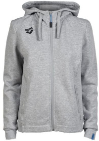 Sweatshirt pour femmes Arena Women Team Hooded Jacket Panel Medium Grey/Heather Sweatshirt pour femmes Arena Women Team Hooded Jacket Panel Medium Grey/Heather