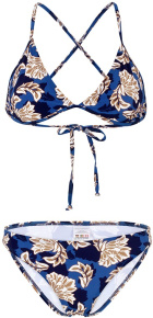 Maillot de bain deux pièces pour femmes Aquafeel Baroque Ornament Sun Bikini Blue