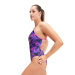Maillots de bain femme Speedo Allover Digital Lattice Back Hyper Lights Black/Cobalt/Indigo Glow/Orchid