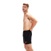 Shorts de natation homme Speedo Sport Logo 16 Watershort Black/Fed Red