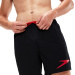 Shorts de natation homme Speedo Sport Logo 16 Watershort Black/Fed Red