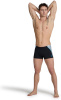 Maillots de bain homme Arena Planet Water Swim Shorts Black/White Multi