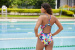 Maillots de bain femme Funkita On The Grid Diamond Back One Piece