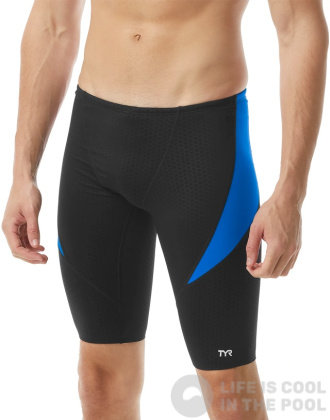 Maillots de bain homme Tyr Hexa Splice Jammer Black/Blue