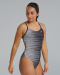 Maillots de bain femme Tyr Speedwarp Cutoutfit Titanium