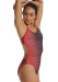 Maillots de bain femme Tyr Speedwarp Cutoutfit Red