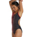 Maillots de bain femme Tyr Speedwarp Cutoutfit Red