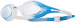 Lunettes de natation Tyr Hydra Flare