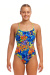 Maillots de bain femme Funkita Mixed Mess Diamond Back One Piece