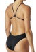 Maillots de bain femme Swimaholic Durafast Elite Cutoutfit Black