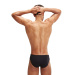 Maillots de bain homme Speedo Allover Digital 7cm Brief Black/True Cobalt