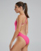 Maillots de bain femme Swimaholic Lapped Cutoutfit Pink Me Up