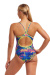 Maillots de bain femme Funkita Palm A Lot Diamond Back One Piece