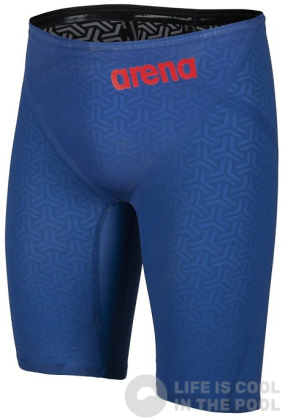 Arena Powerskin Carbon Glide Jammer Royal Blue/Red
